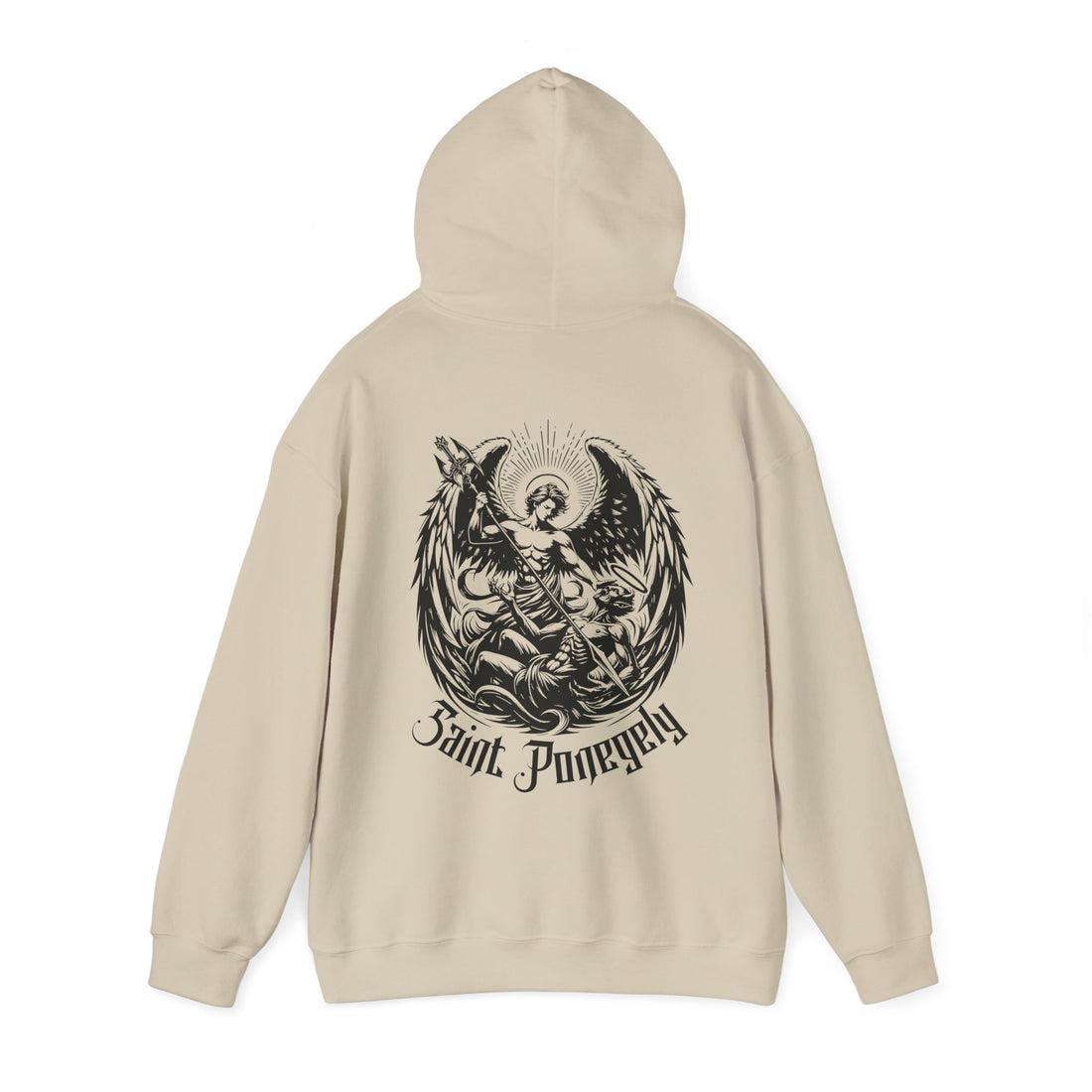 Saint Ponegely Front and Back Hoodie
