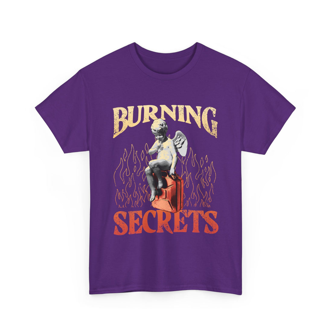 Burning Secrets T-Shirt - Graphic T-Shirt from Tee Utopia