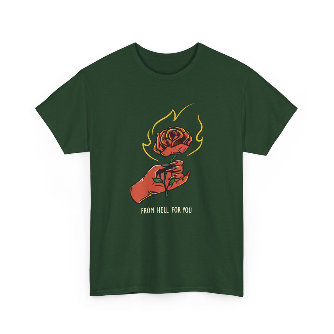 From Hell For You T-Shirt - Graphic T-Shirt from Tee Utopia
