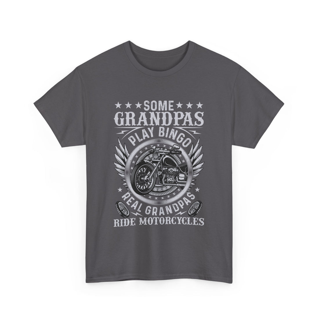 Real Grandpas Ride T-Shirt - Graphic T-Shirt from Tee Utopia