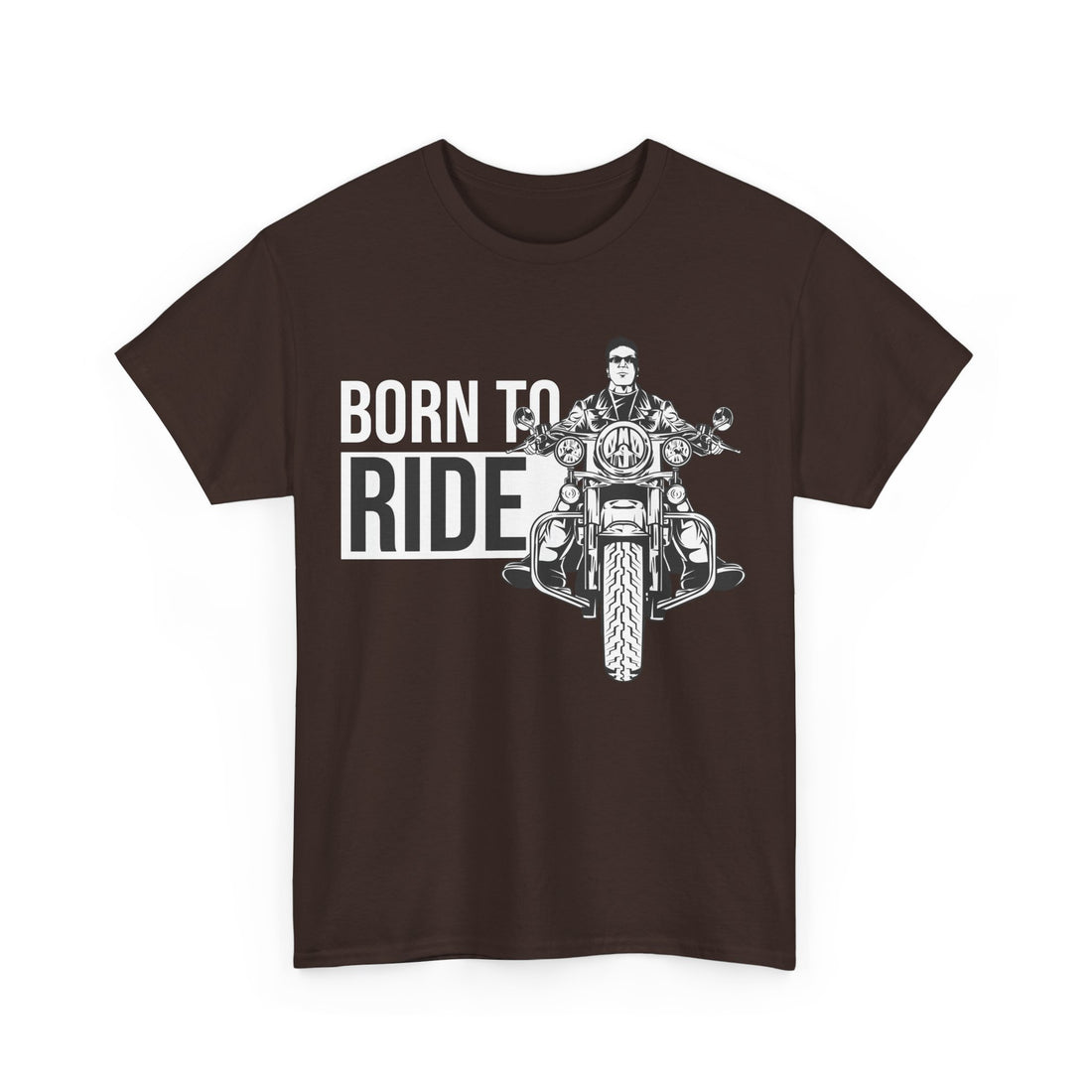 Born To Ride Biker T-Shirt - Graphic T-Shirt from Tee Utopia
