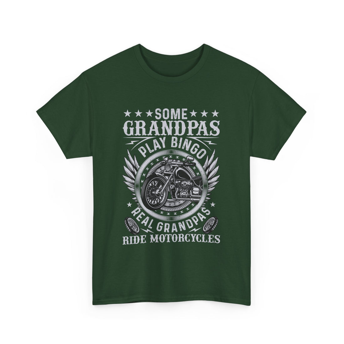 Real Grandpas Ride T-Shirt - Graphic T-Shirt from Tee Utopia