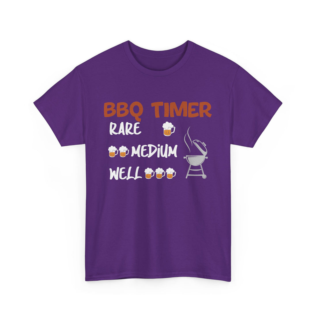 BBQ Timer  T-Shirt - Graphic T-Shirt from Tee Utopia