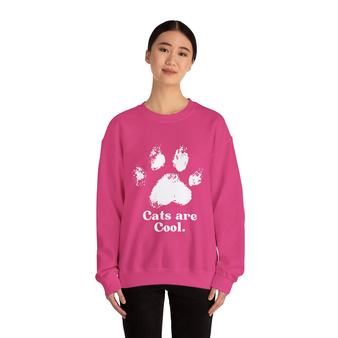 Cats Are Cool. Sweatshirt - Graphic Sweatshirt from Tee Utopia