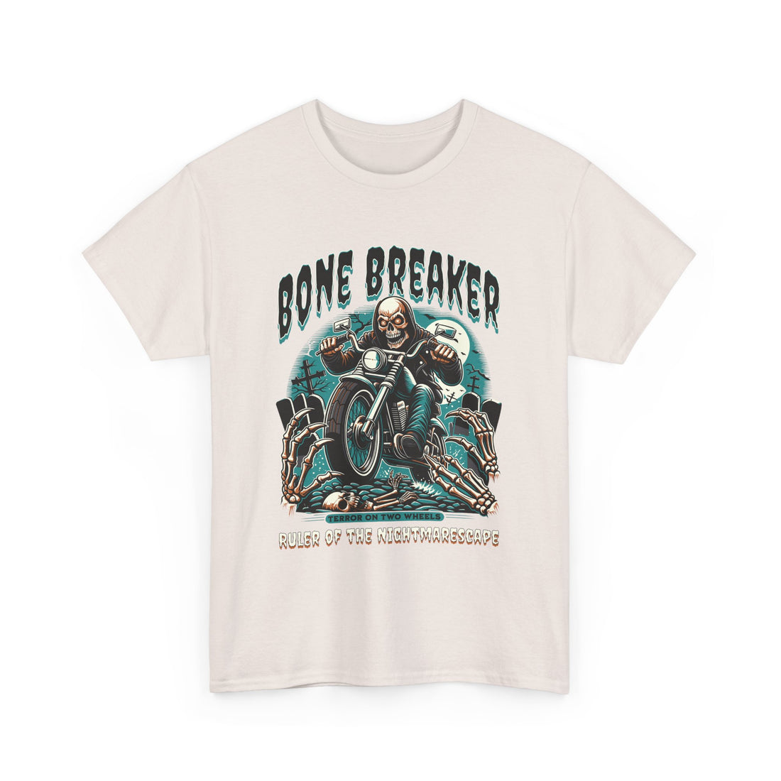 Bone Breaker T-Shirt - Graphic T-Shirt from Tee Utopia