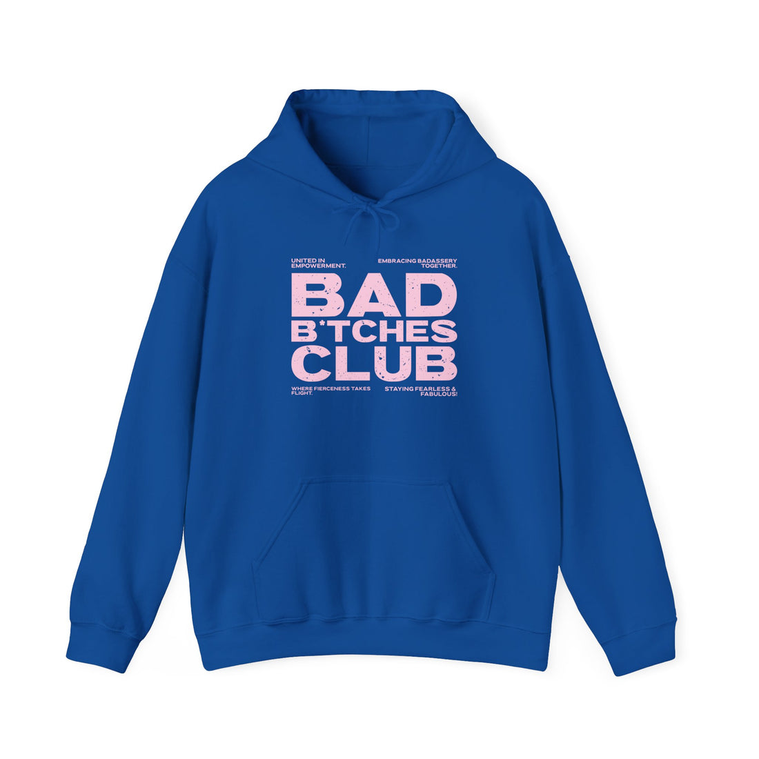 Bad Bitches Club Hoodie - Graphic Hoodie from Tee Utopia