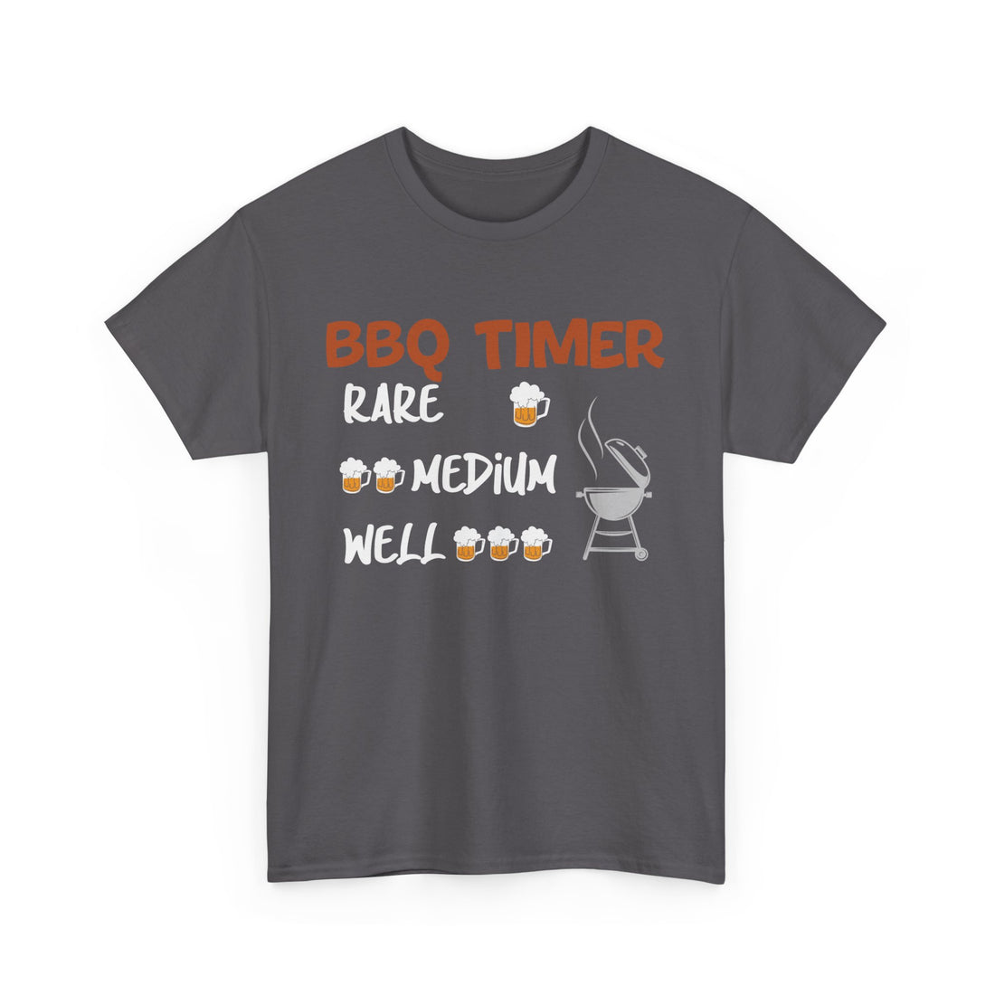 BBQ Timer  T-Shirt - Graphic T-Shirt from Tee Utopia