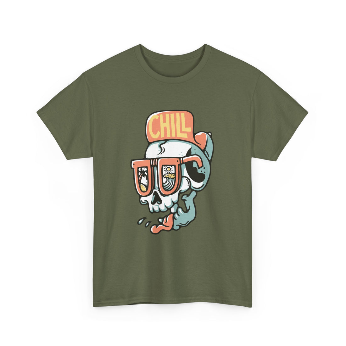 Chill Brewed T-Shirt - Graphic T-Shirt from Tee Utopia