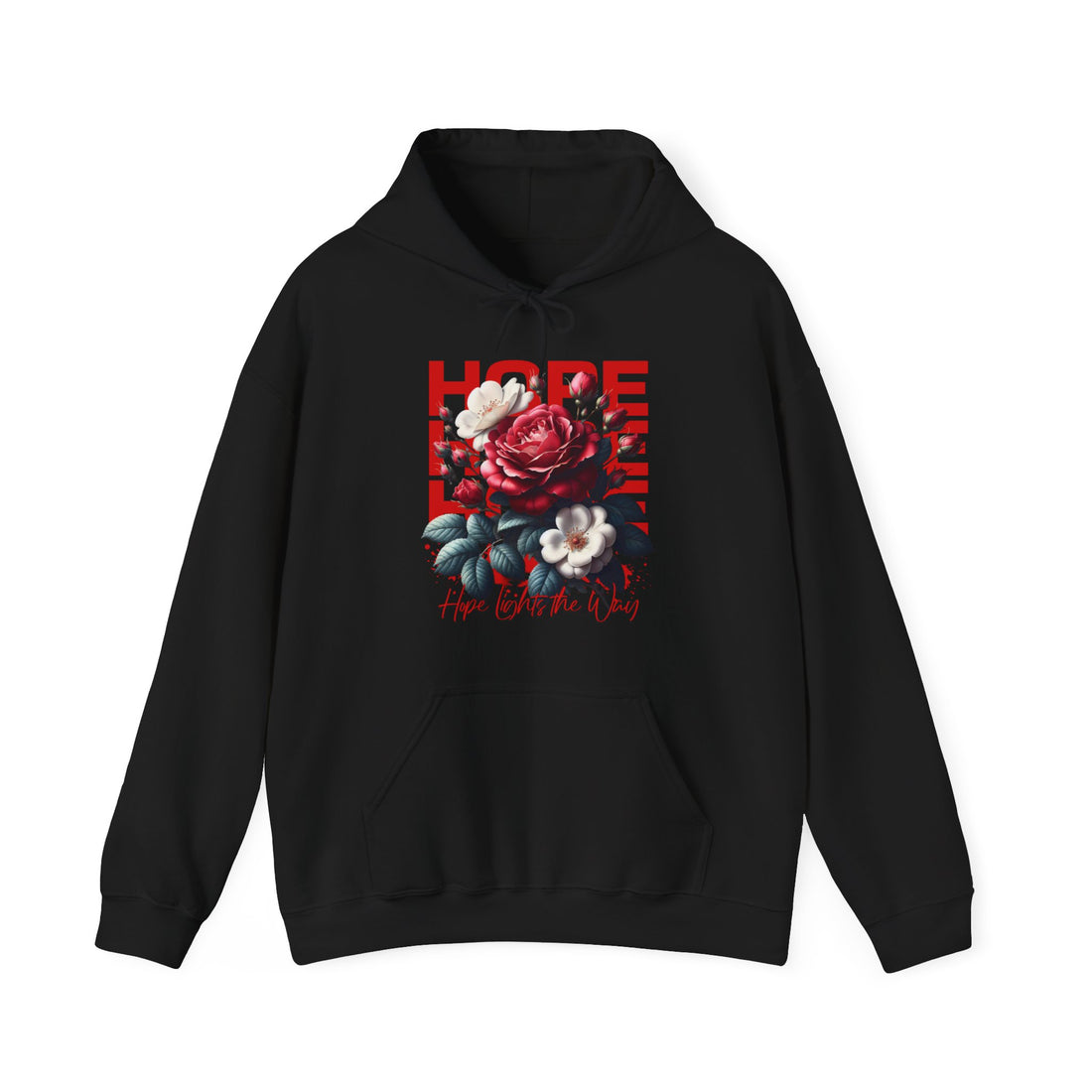 Hope Lights The Way Hoodie - Graphic Hoodie from Tee Utopia