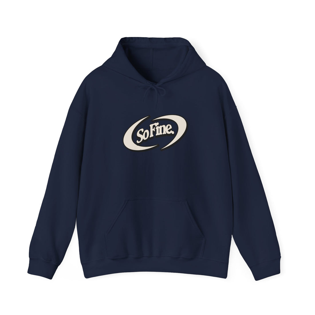 Everything is Perfectly Fine. Front and Back Hoodie - Graphic Hoodie from Tee Utopia