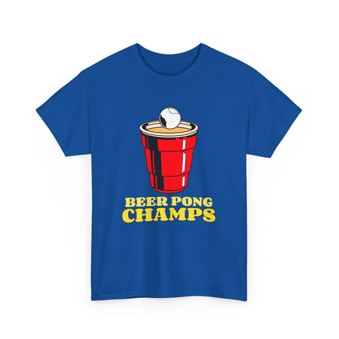 Beer Pong Champs  T-Shirt - Graphic T-Shirt from Tee Utopia