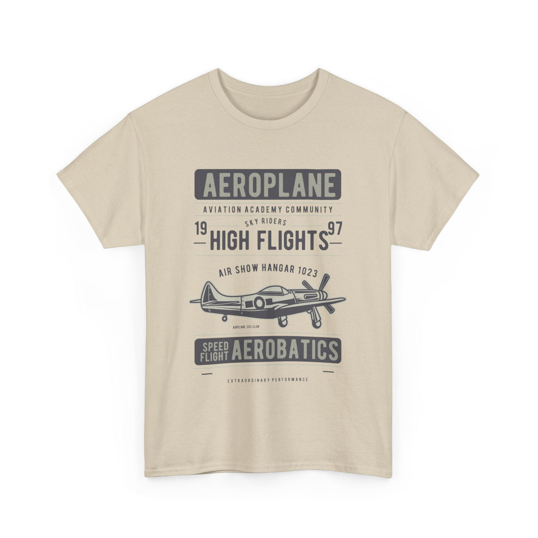 Aeroplane T-Shirt - Graphic T-Shirt from Tee Utopia