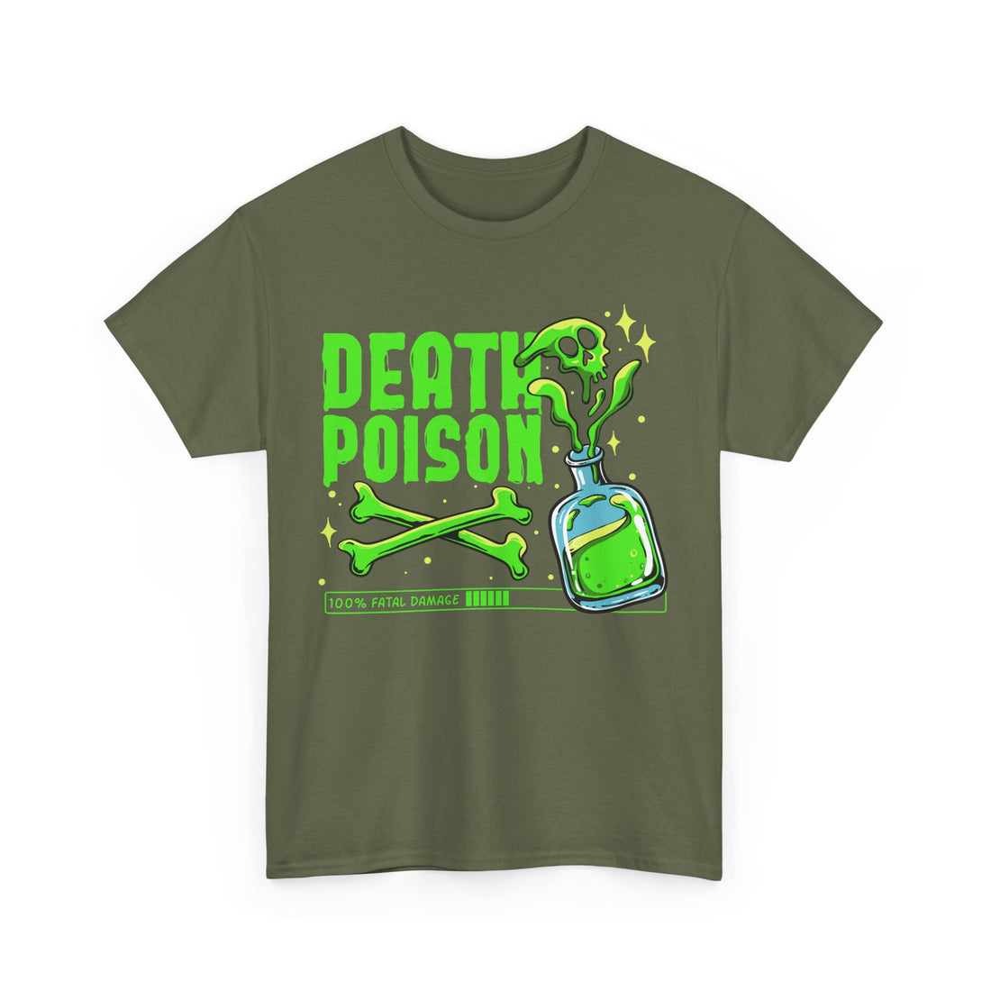 Death Poison T-Shirt - Graphic T-Shirt from Tee Utopia