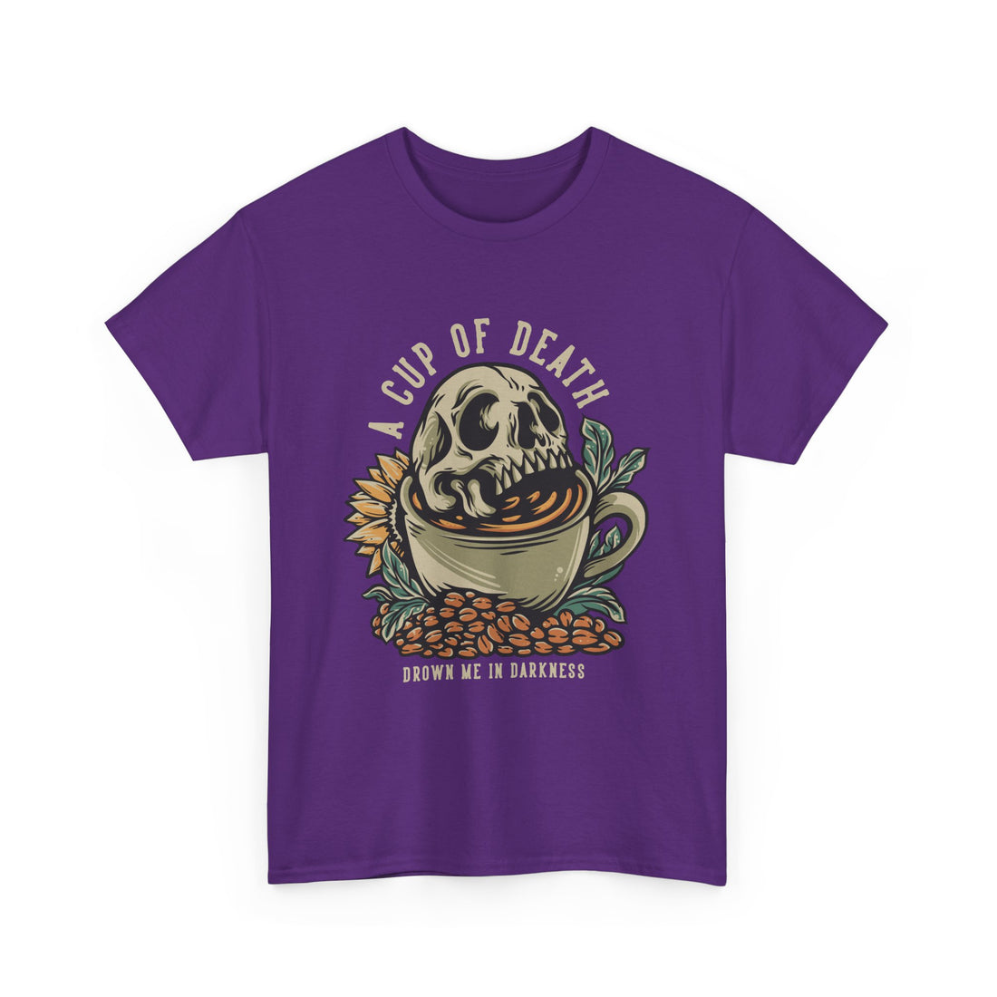 A Cup of Death T-Shirt - Graphic T-Shirt from Tee Utopia