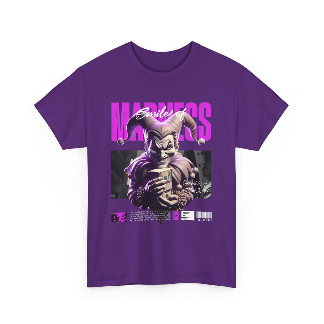 Smiles Of Madness T-Shirt - Graphic T-Shirt from Tee Utopia