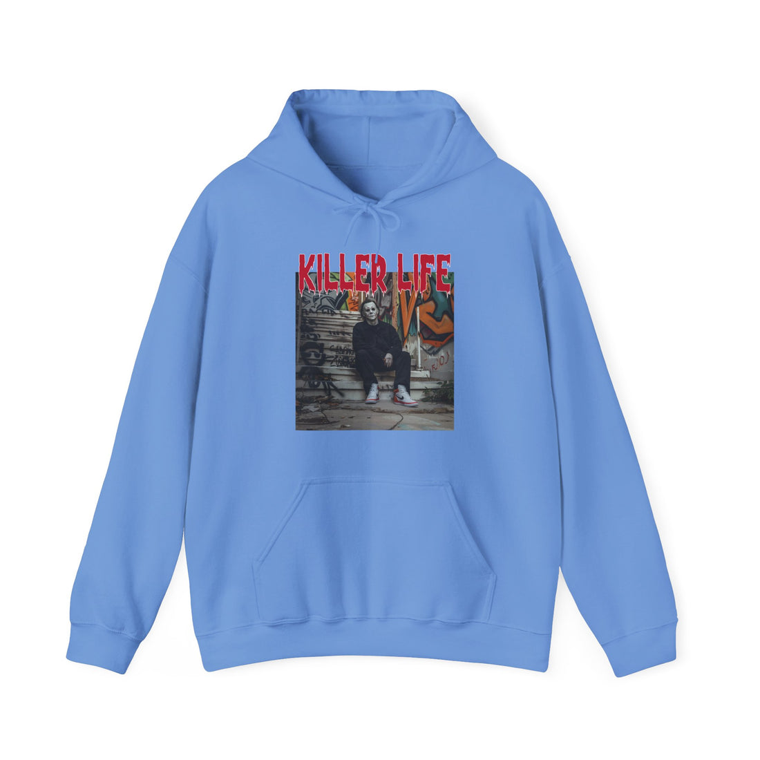 Killer Life Hoodie - Graphic Hoodie from Tee Utopia