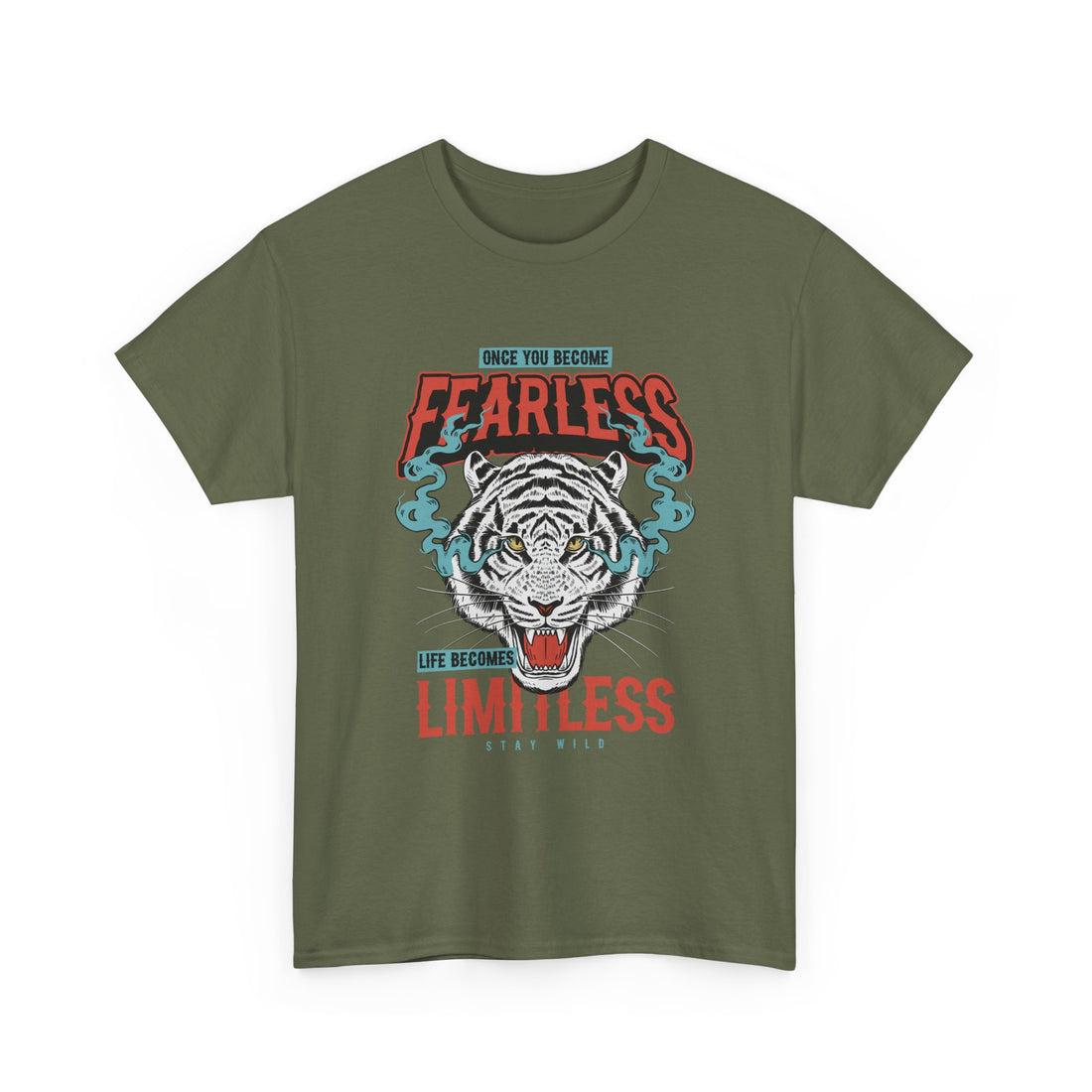 Fearless Limitless T-Shirt - Graphic T-Shirt from Tee Utopia