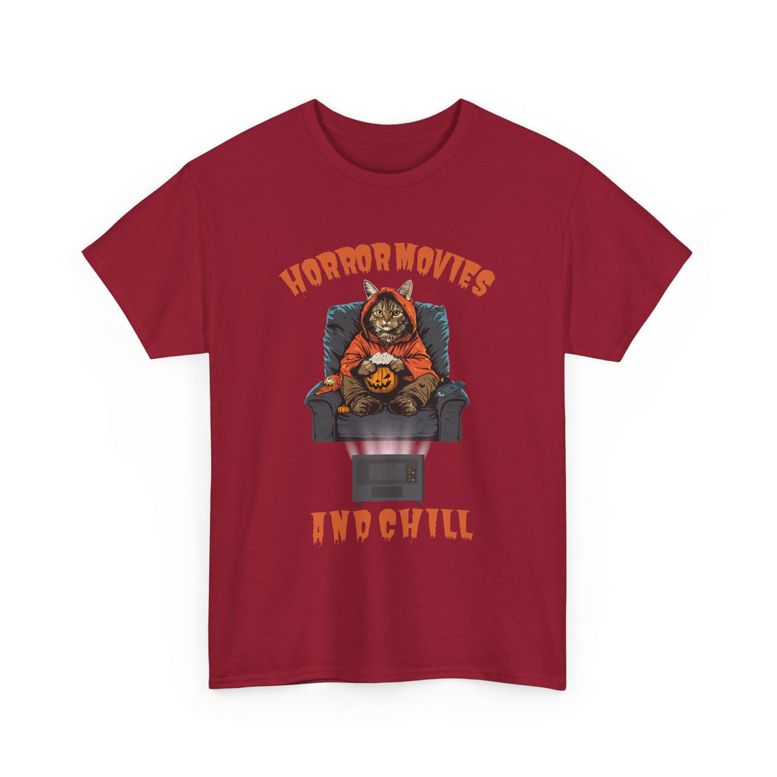 Horror Movies and Chill T-Shirt - Graphic T-Shirt from Tee Utopia