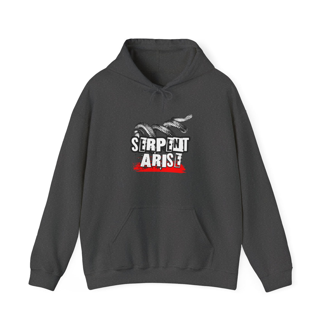 Serpent Arise Front and Back Hoodie - Graphic Hoodie from Tee Utopia