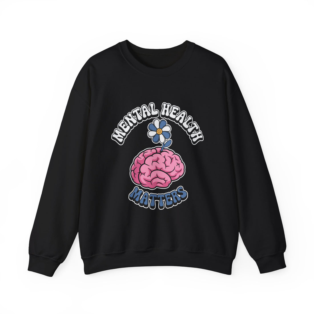 Mental Health Matters Sweatshirt - Graphic Sweatshirt from Tee Utopia