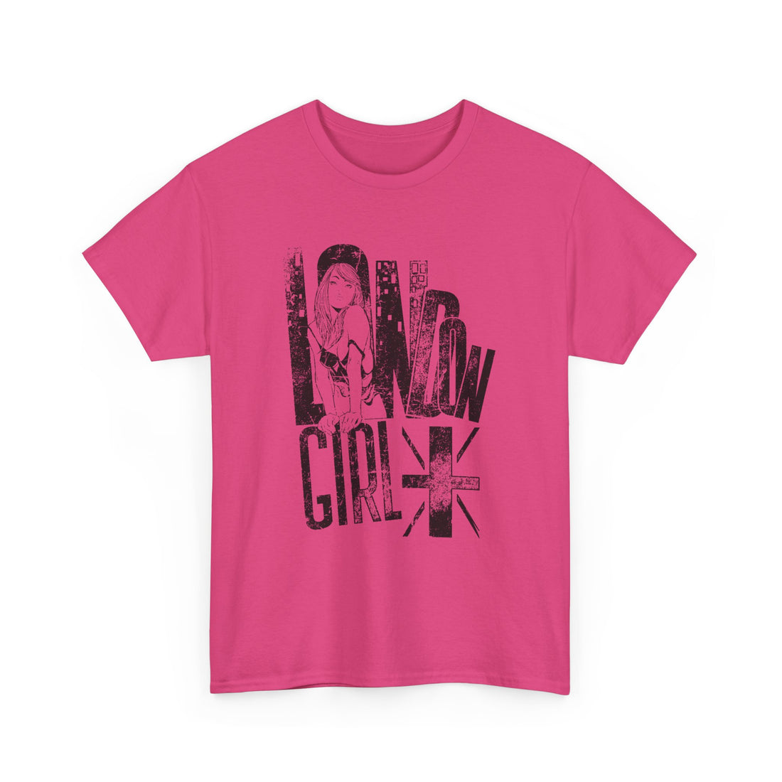 London Girl T-Shirt - Graphic T-Shirt from Tee Utopia