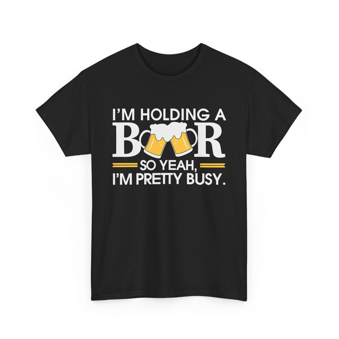 Im Holding a Beer  T-Shirt - Graphic T-Shirt from Tee Utopia