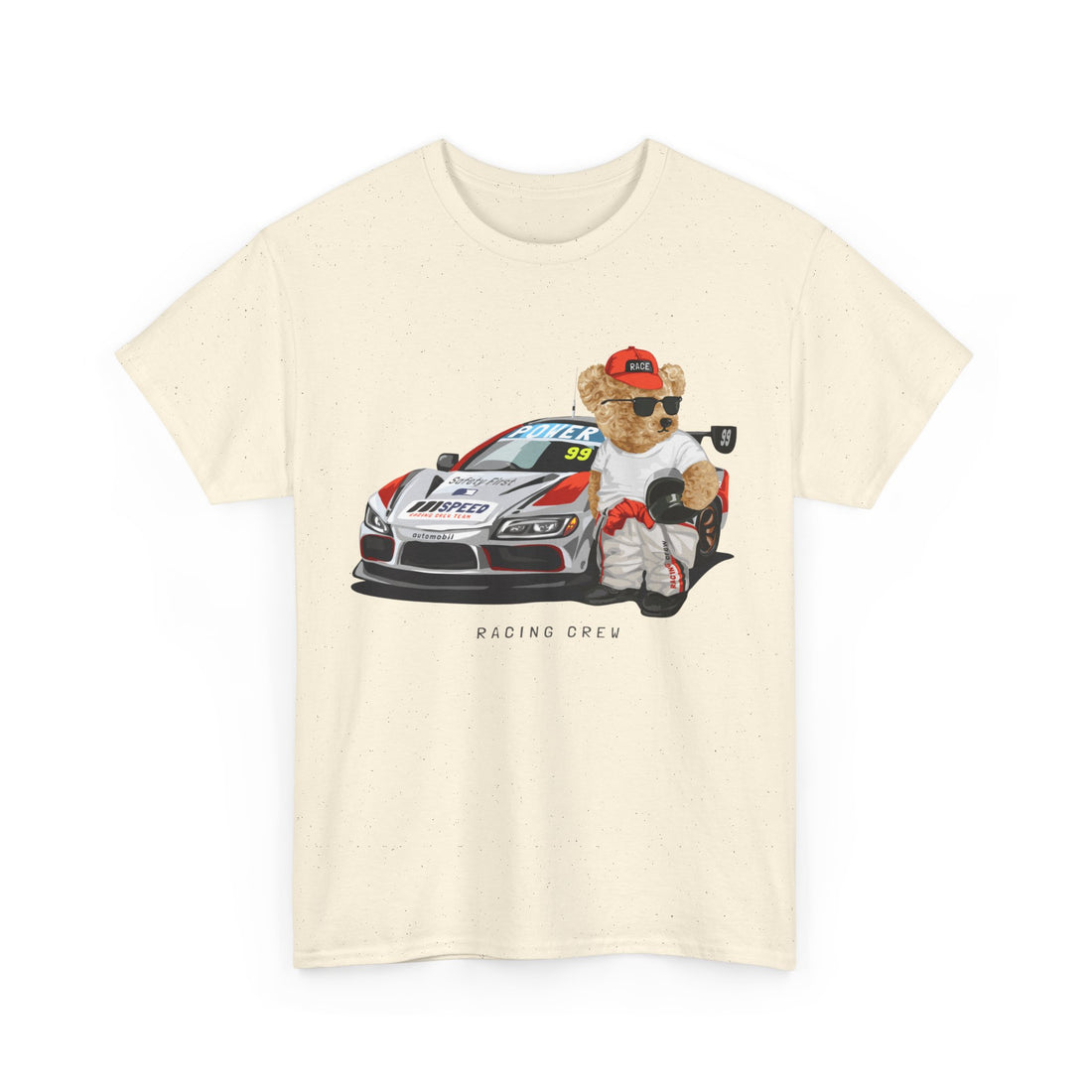 Racing Crew T-Shirt - Graphic T-Shirt from Tee Utopia