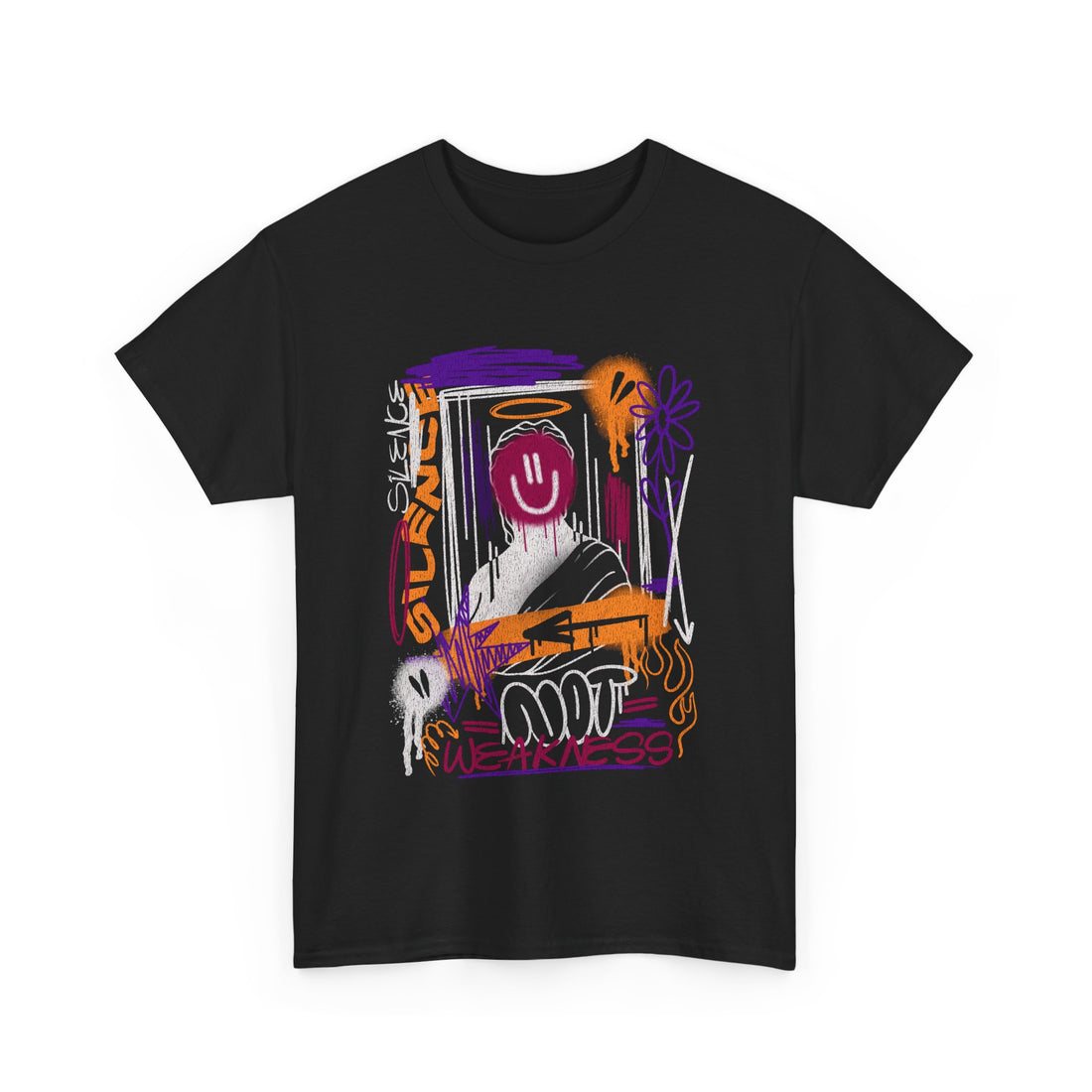 Silence Not Weakness T-Shirt - Graphic T-Shirt from Tee Utopia