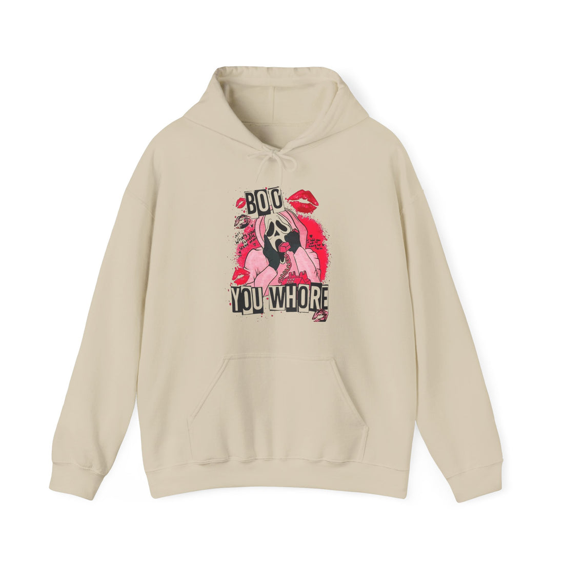 Boo You Whore Graphic Hoodie