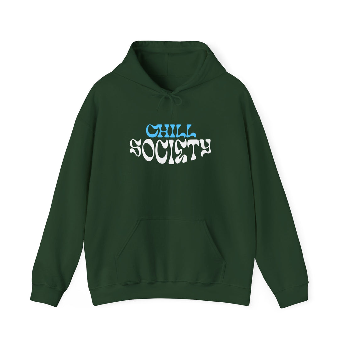 Chill Society Front and Back Hoodie - Graphic Hoodie from Tee Utopia