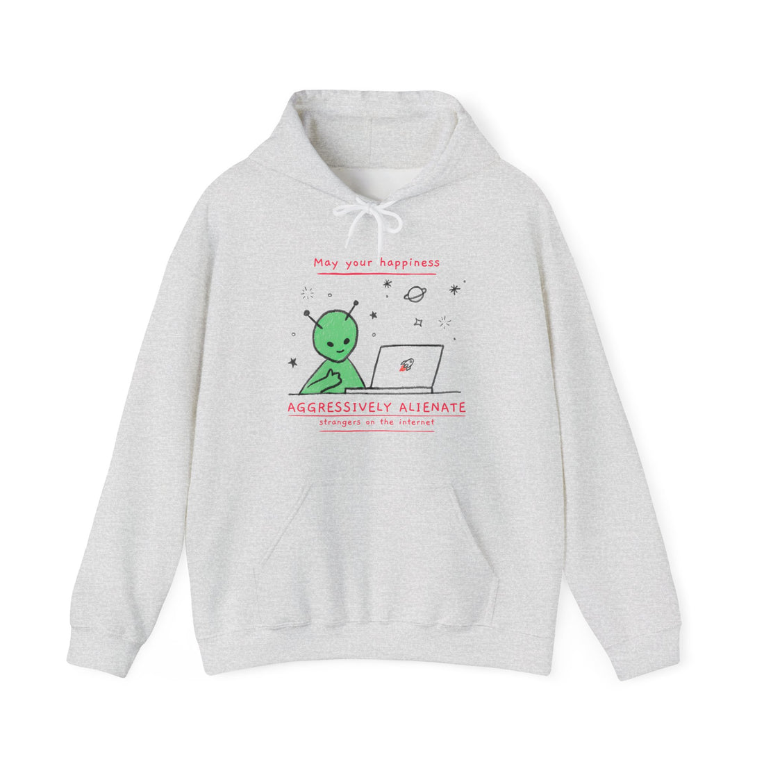 May Your Happiness Hoodie - Graphic Hoodie from Tee Utopia