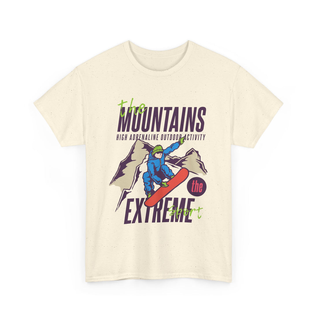 The Mountains T-Shirt - Graphic T-Shirt from Tee Utopia