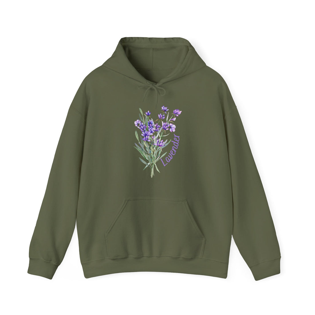 Lavender Hoodie - Graphic Hoodie from Tee Utopia