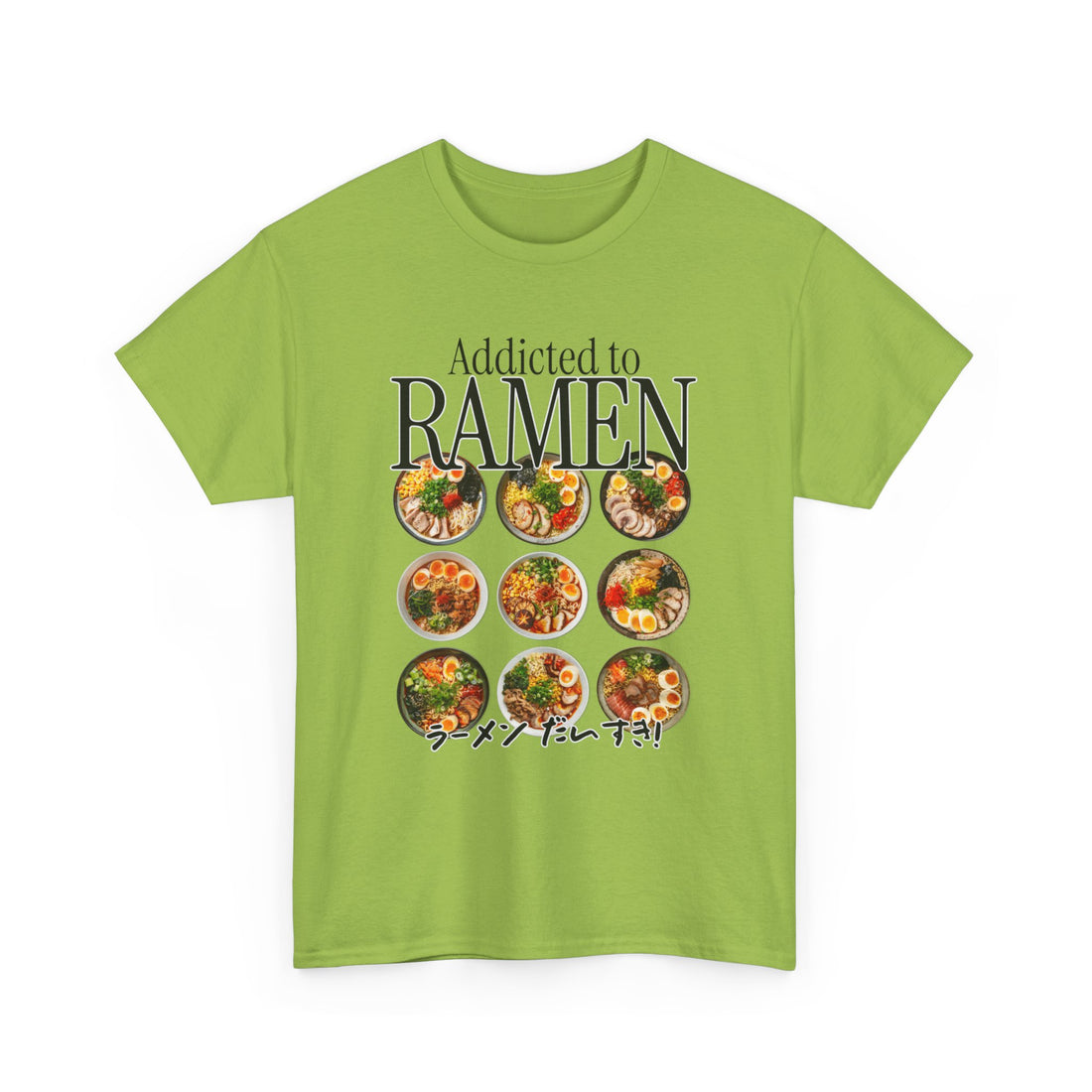 Addicted To Ramen T-Shirt - Graphic T-Shirt from Tee Utopia