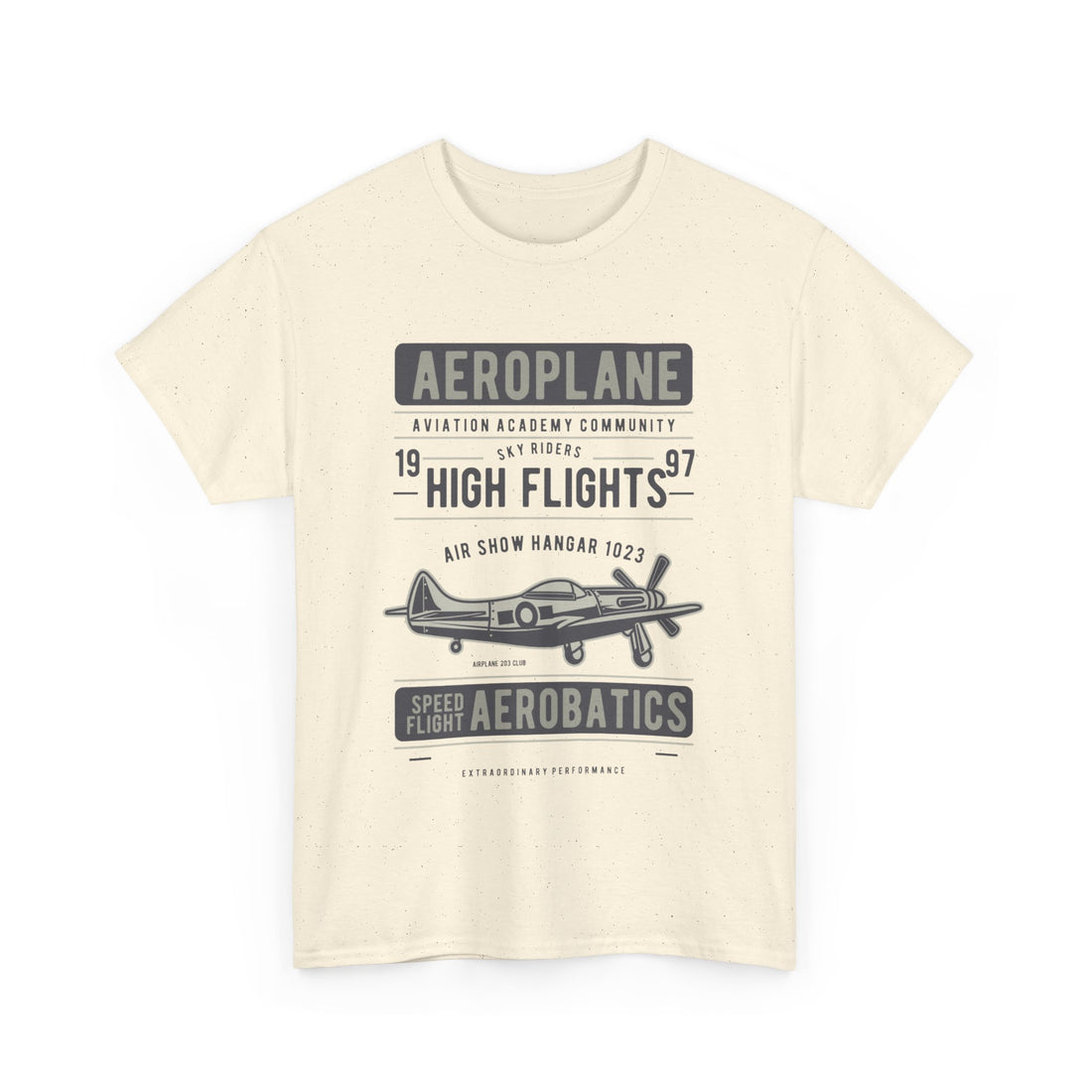 Aeroplane T-Shirt - Graphic T-Shirt from Tee Utopia
