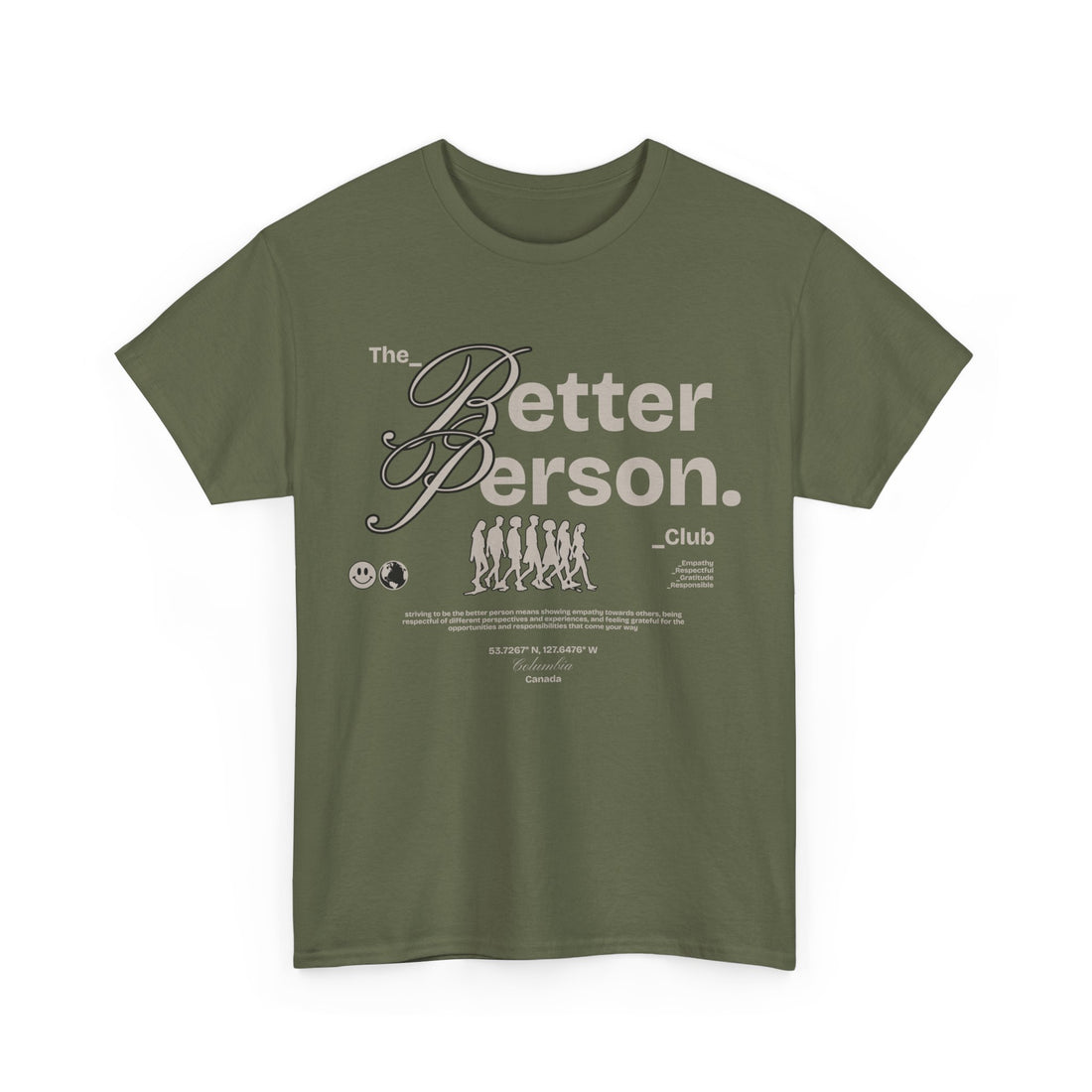 The Better Person T-Shirt - Graphic T-Shirt from Tee Utopia