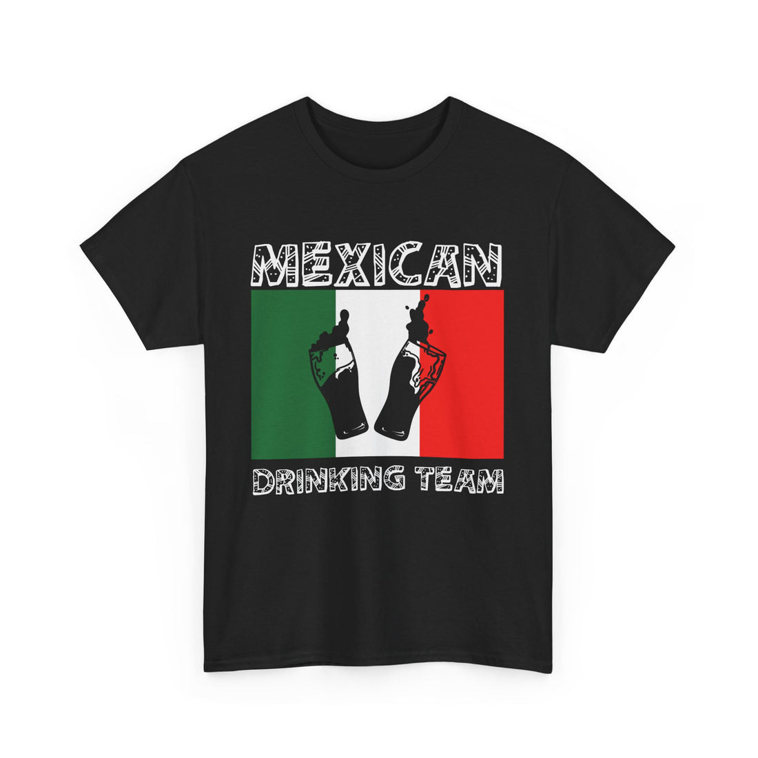 Mexican Drinking Team  T-Shirt - Graphic T-Shirt from Tee Utopia