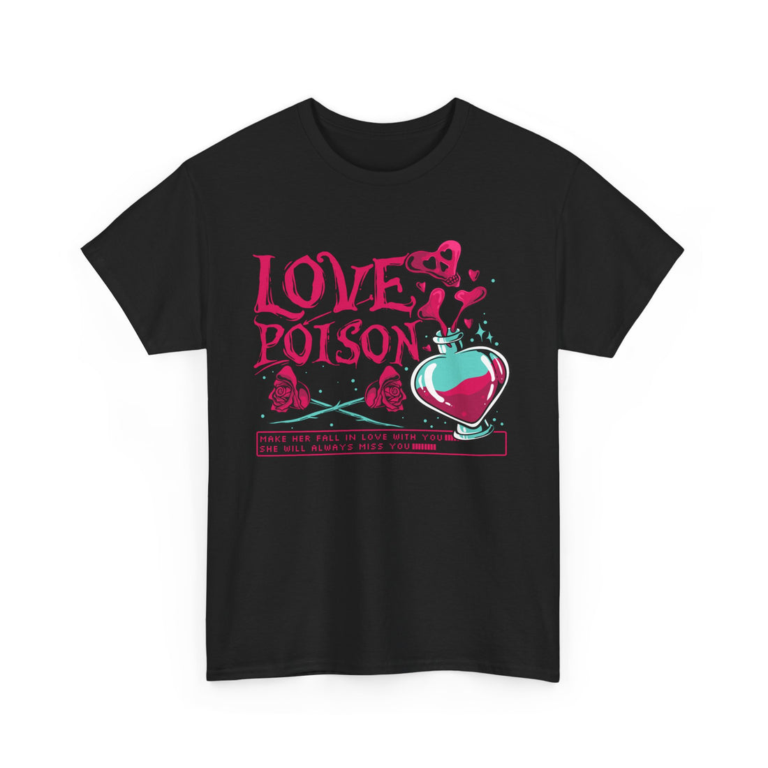 Love Poison T-Shirt - Graphic T-Shirt from Tee Utopia