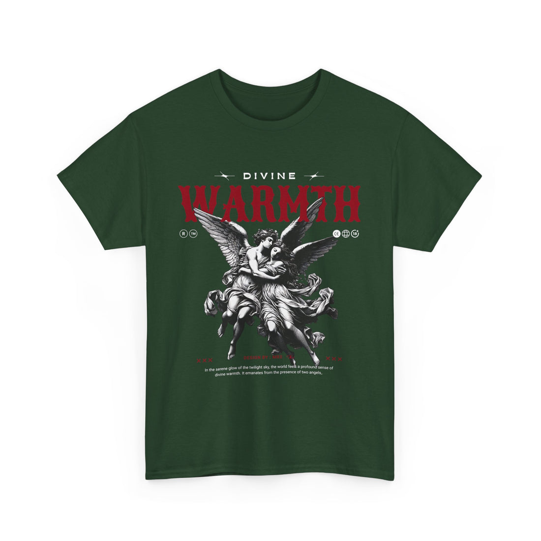 Divine Warmth T-Shirt - Graphic T-Shirt from Tee Utopia