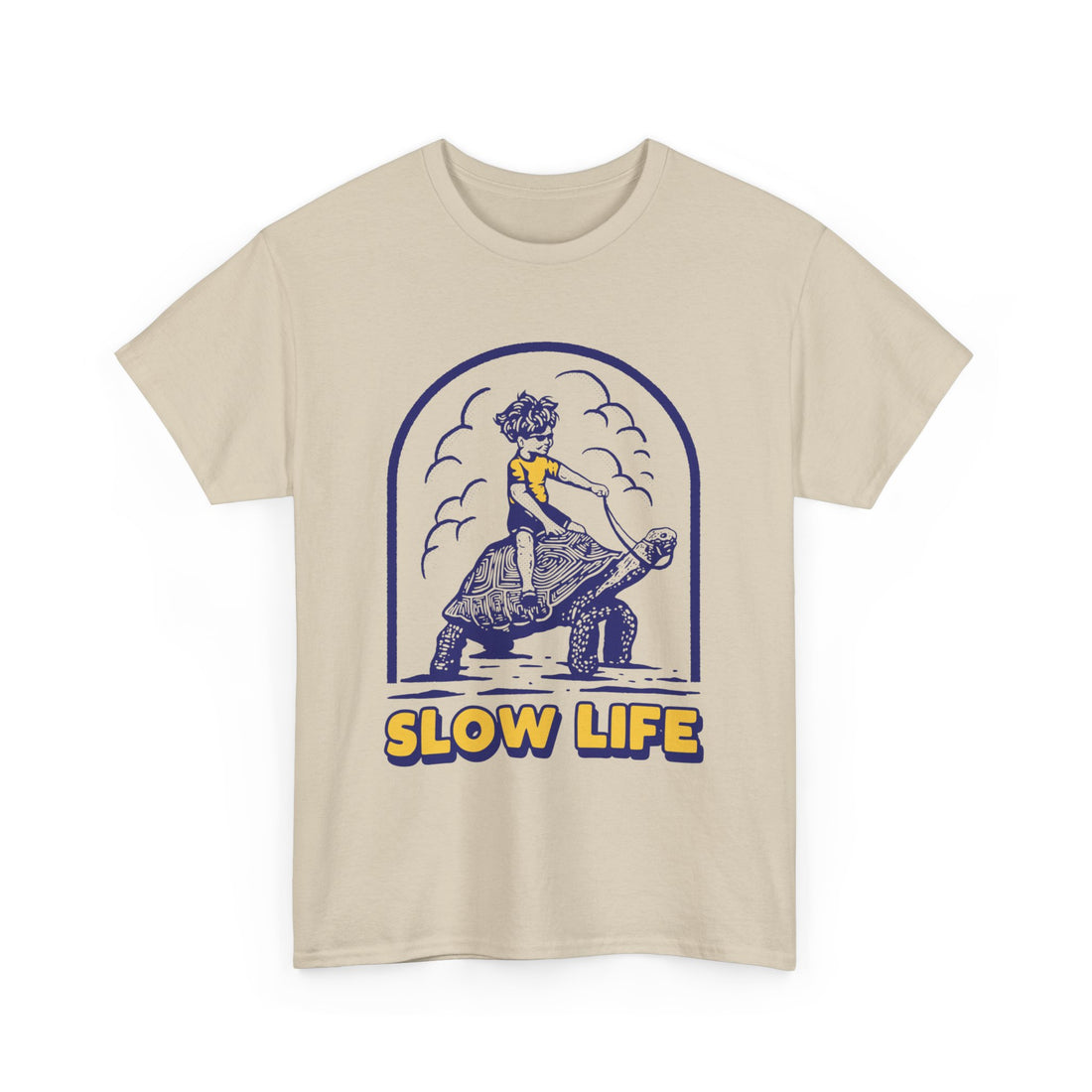 Slow Life T-Shirt - Graphic T-Shirt from Tee Utopia