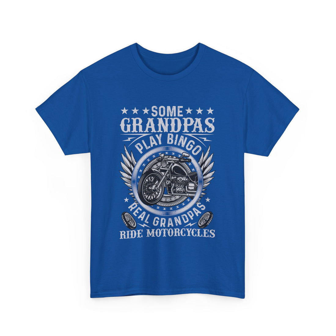 Real Grandpas Ride T-Shirt - Graphic T-Shirt from Tee Utopia