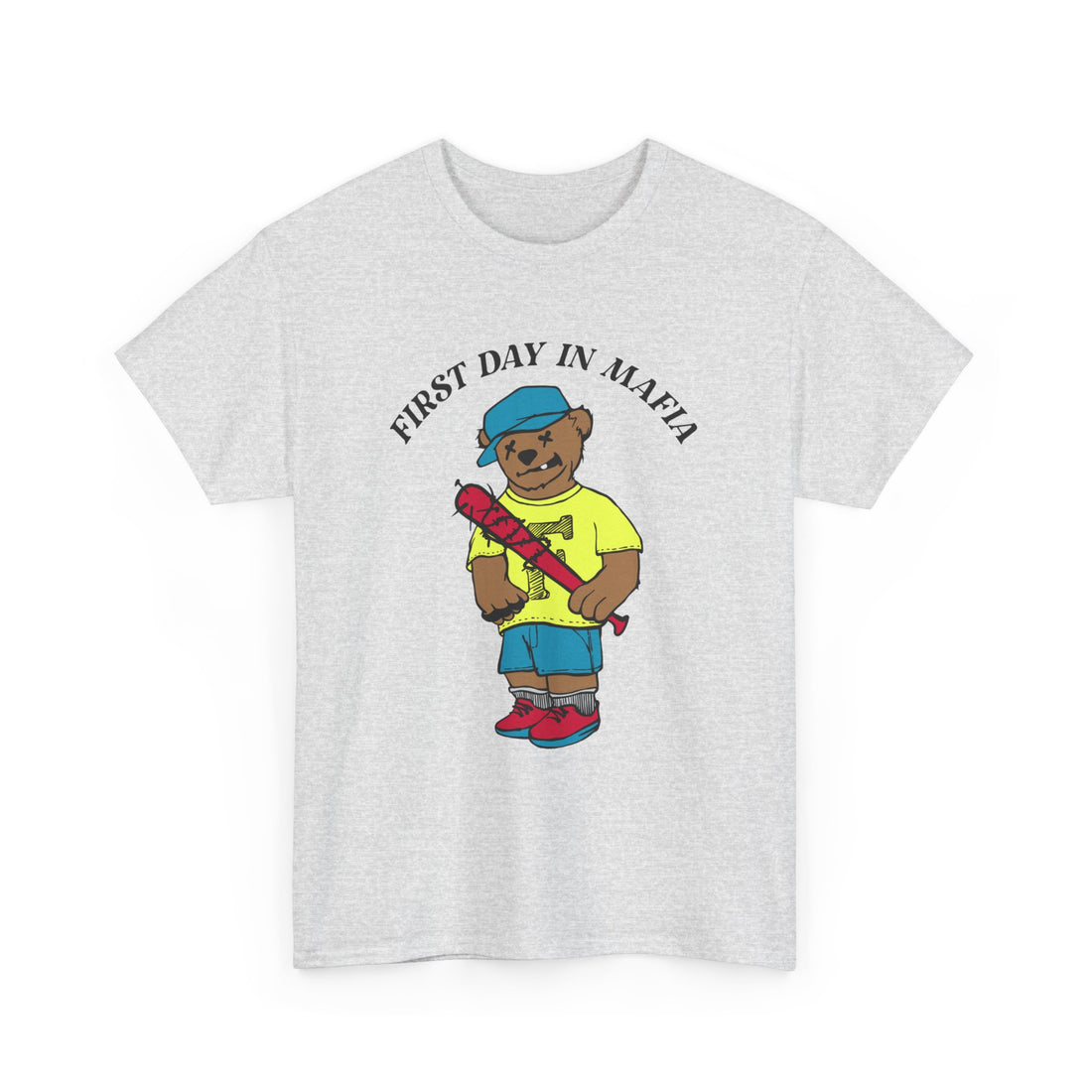 First Day In Mafia T-Shirt - Graphic T-Shirt from Tee Utopia