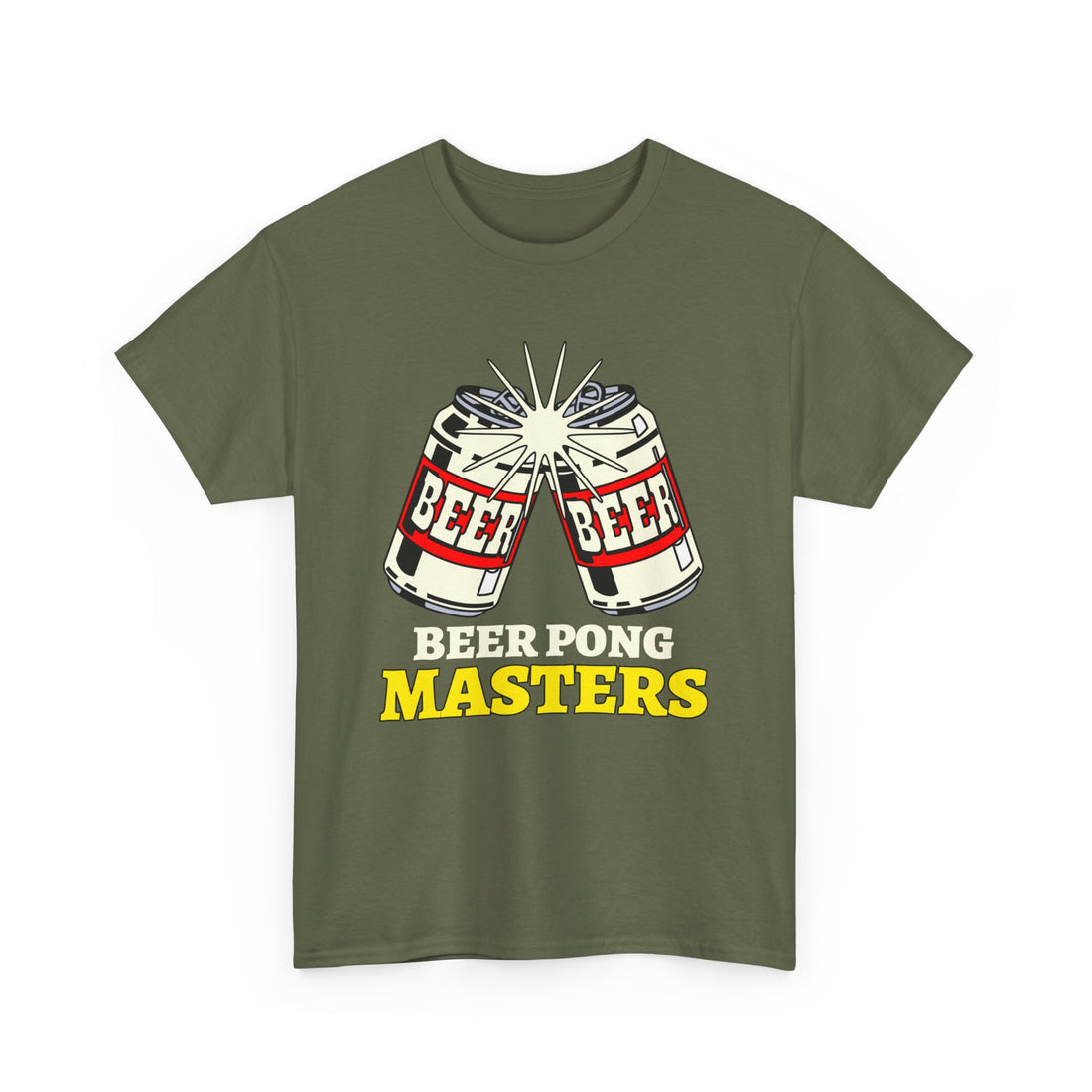 Beer Pong Masters  T-Shirt - Graphic T-Shirt from Tee Utopia