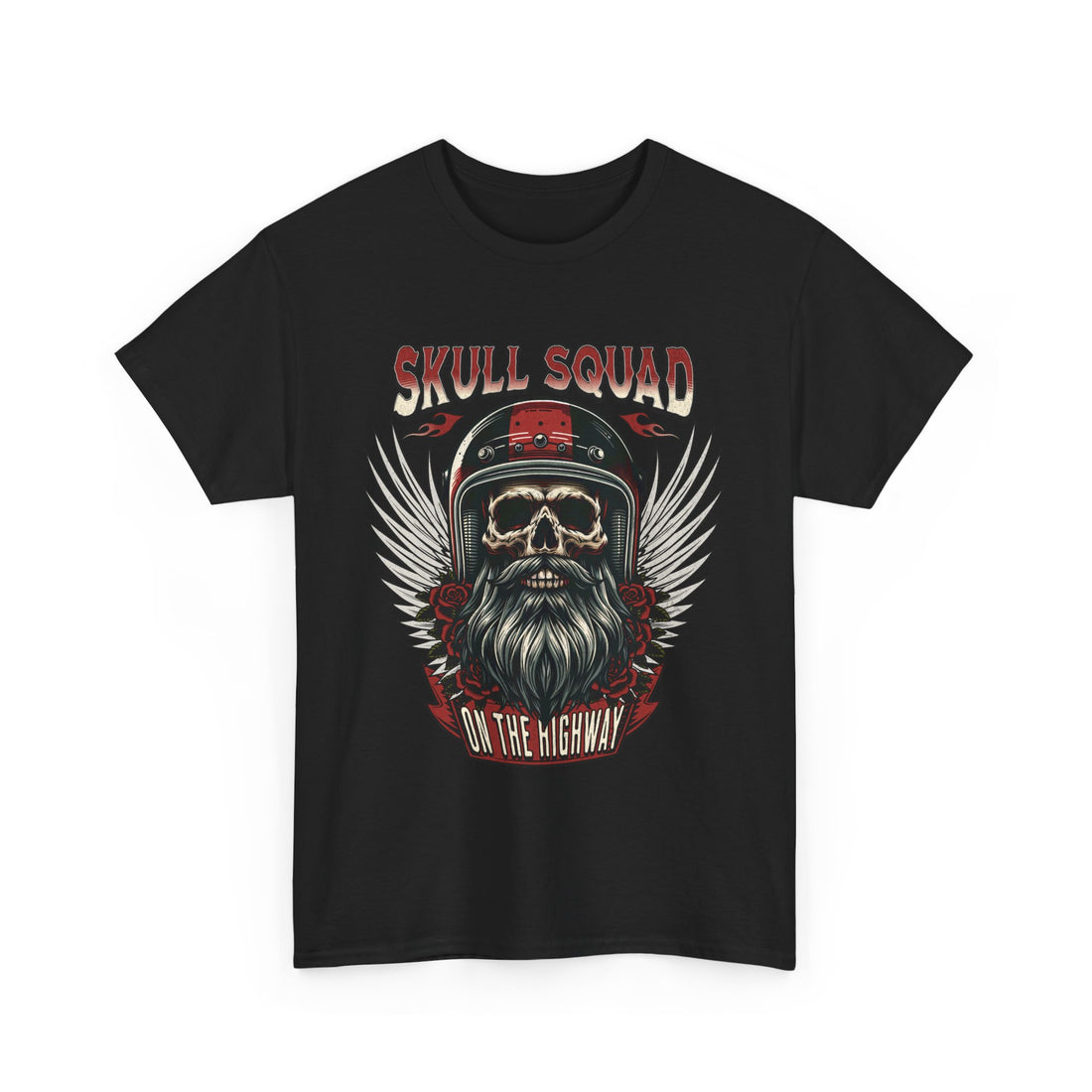 Skull Squad T-Shirt - Graphic T-Shirt from Tee Utopia