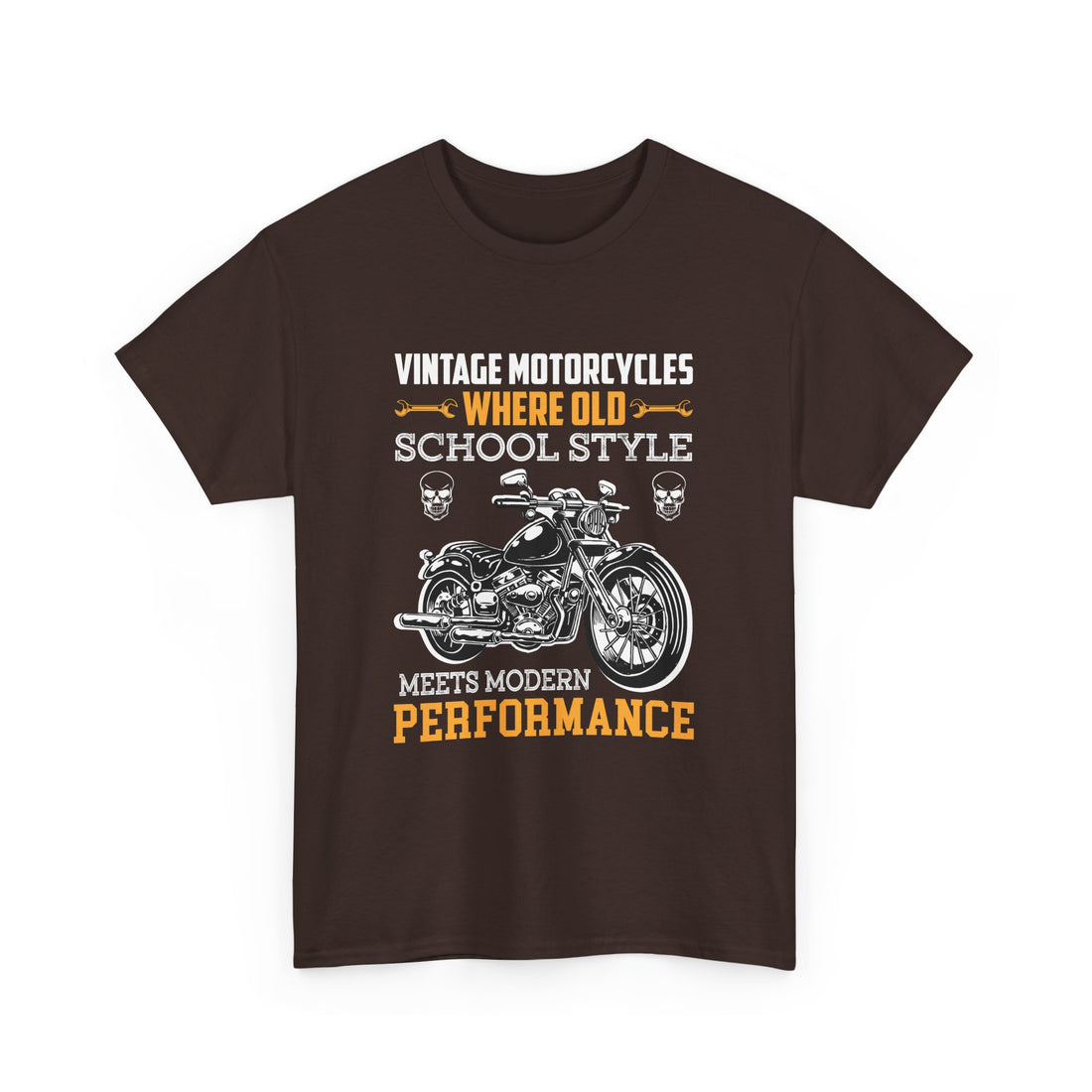 Vintage Motorcycles T-Shirt - Graphic T-Shirt from Tee Utopia