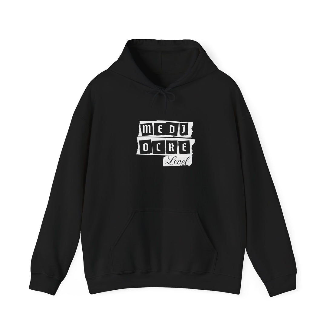 Mediocre Life Front and Back Hoodie