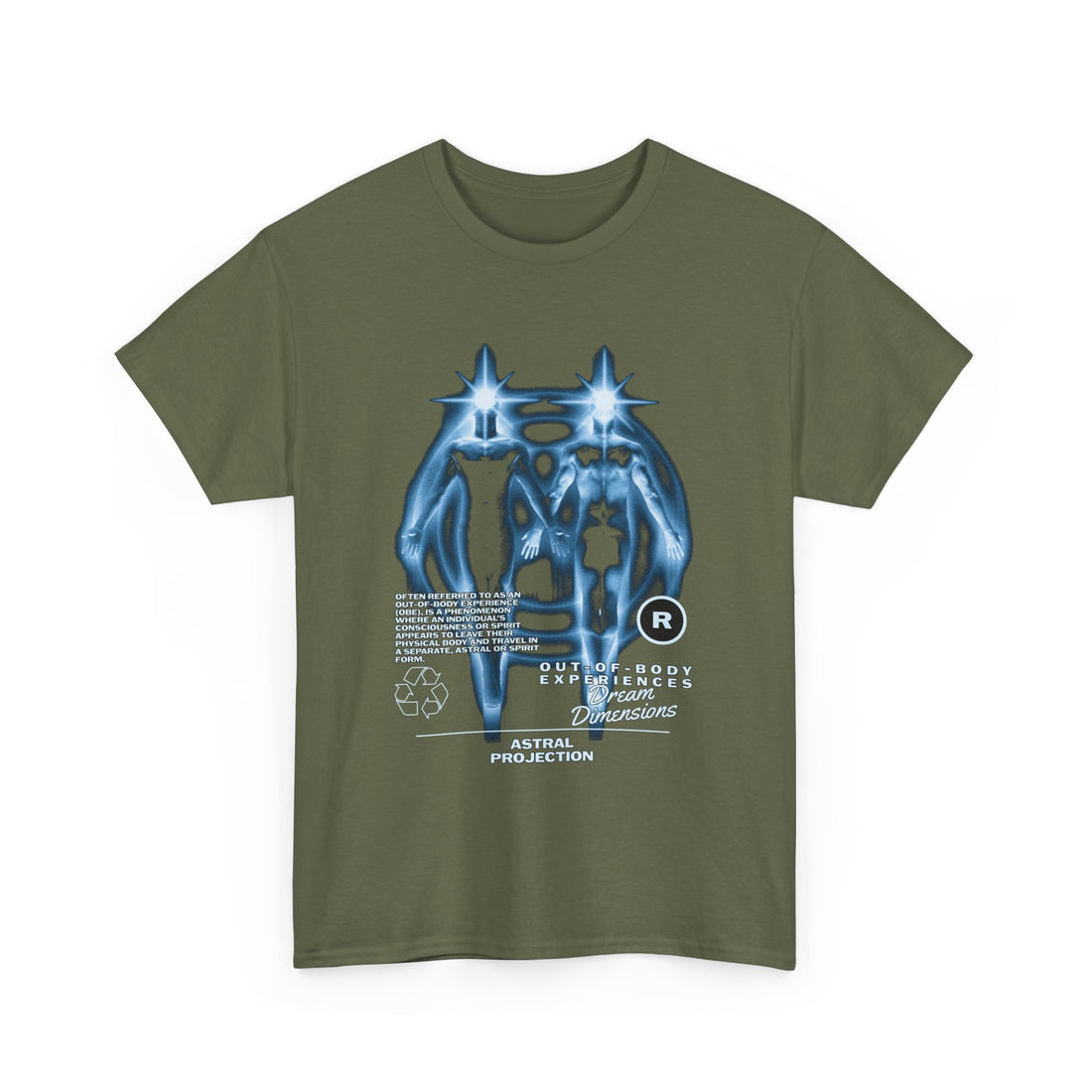 Astral Projection T-Shirt - Graphic T-Shirt from Tee Utopia
