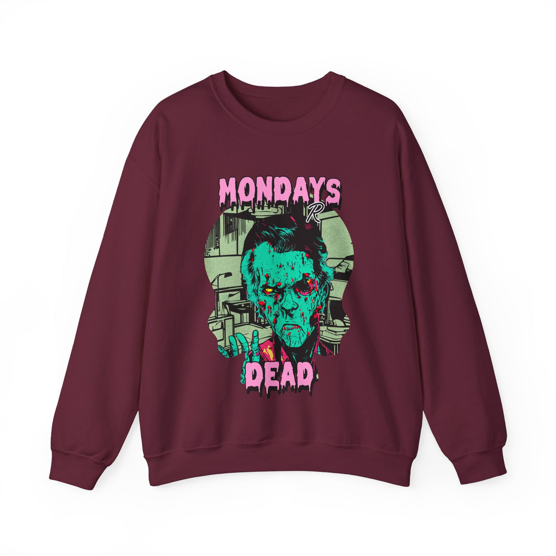 Mondays R Dead Sweatshirt - Graphic Sweatshirt from Tee Utopia