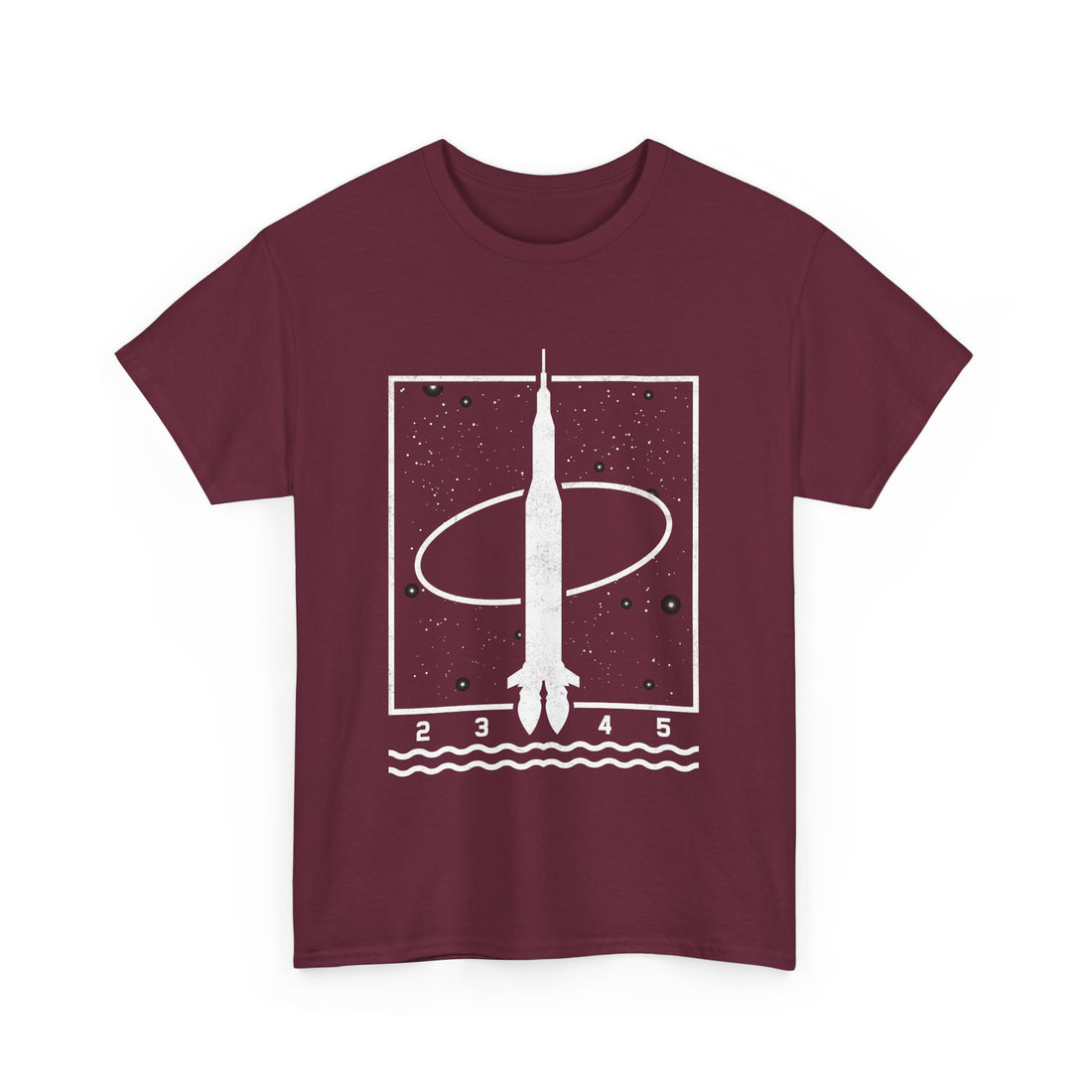 2345 Rocket T-Shirt - Graphic T-Shirt from Tee Utopia