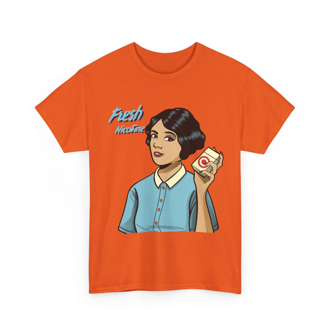Fresh Nicotine T-Shirt - Graphic T-Shirt from Tee Utopia